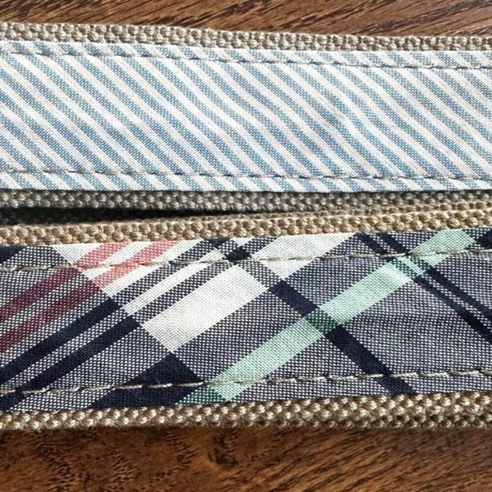 J. Crew Vintage Belt S/M Preppy Adjustable Ribbon Striped Two Belt Bundle - Picture 2 of 5